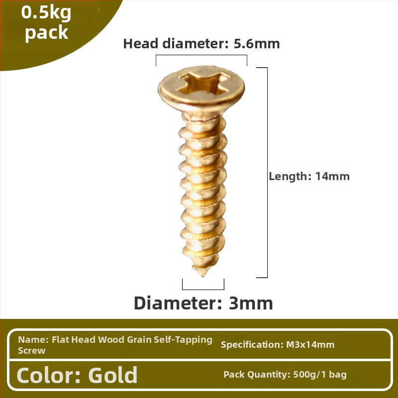 Галванизирани винтове с кръстосана плоска глава и резба за метални покривни листове и железни листове, клас 6.8