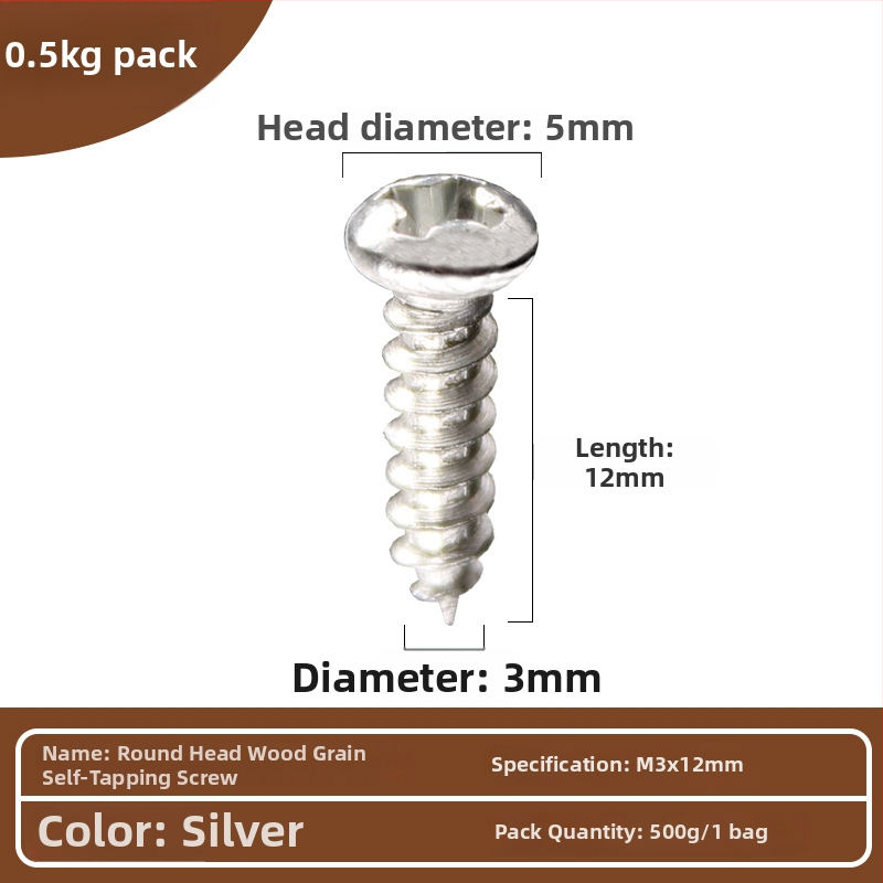 Галванизирани винтове с кръстосана плоска глава и резба за метални покривни листове и железни листове, клас 6.8