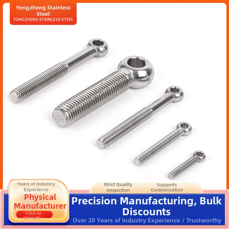 304 nerūsējošā tērauda savienojuma skrūve ar caurumu, apaļas galvas, Gb798 standarts