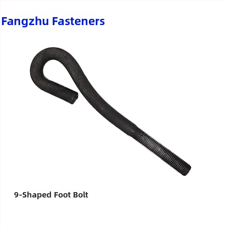 Ankurpoldid teraskonstruktsioonidele – sisseehitatud komponendid, GB799, süsinikterasest Q235, pinnatöötlus: tõeline värv