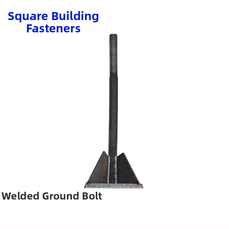 Ankurpoldid teraskonstruktsioonidele – sisseehitatud komponendid, GB799, süsinikterasest Q235, pinnatöötlus: tõeline värv