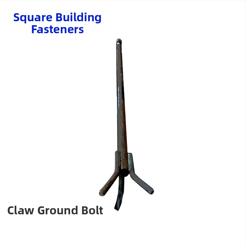 Ankurpoldid teraskonstruktsioonidele – sisseehitatud komponendid, GB799, süsinikterasest Q235, pinnatöötlus: tõeline värv