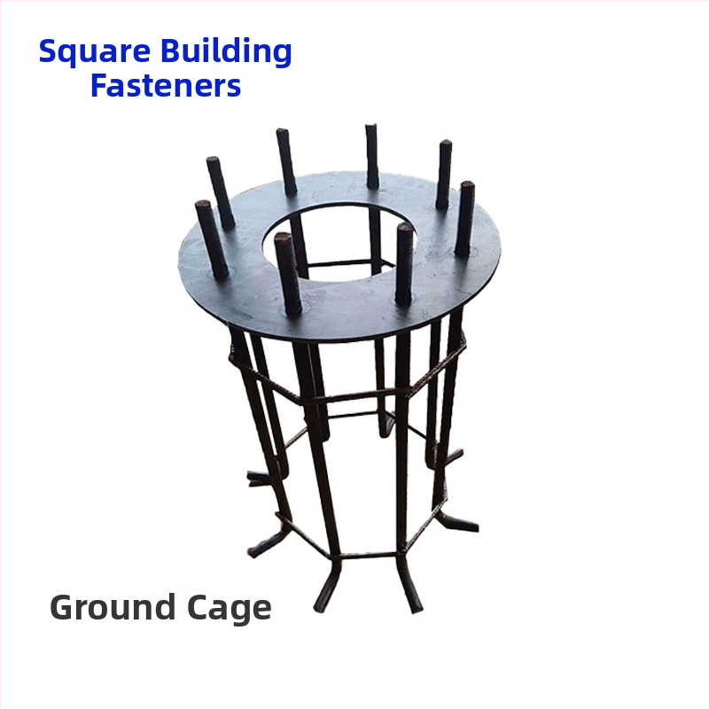 Ankurpoldid teraskonstruktsioonidele – sisseehitatud komponendid, GB799, süsinikterasest Q235, pinnatöötlus: tõeline värv