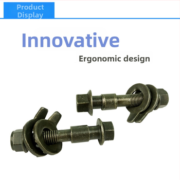 Ektsentrilised kruvid nelja ratta positsioneerimiseks, klass 12.9, süsinikterasest, pinnatöötlus Dacrotizing, DIN 65438-1993, kogupikkus 80 mm