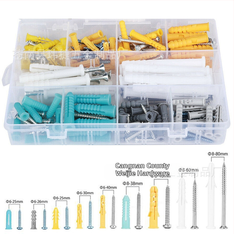 Roostevabast terasest isekruviv kruvid, kõrge tugevus, 200 tk, kombineeritud karbis (klass B, tase 4,8)