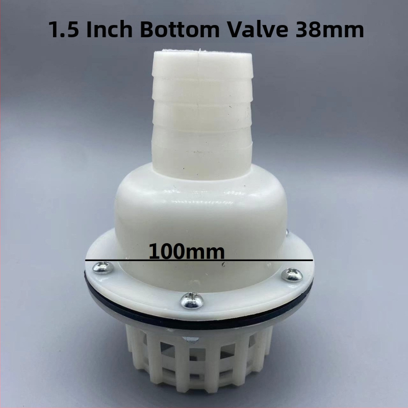 Samočerpajúce vodné čerpadlo s dolným ventilom, plastovým spätným ventilom a filtračným sitom