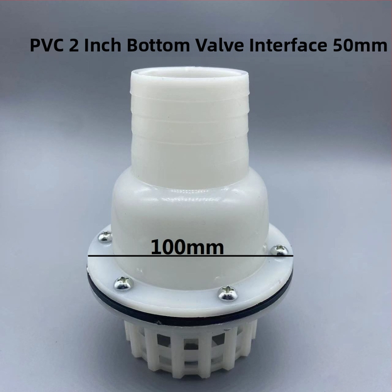 Samočerpajúce vodné čerpadlo s dolným ventilom, plastovým spätným ventilom a filtračným sitom