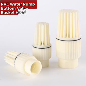 PVC plastový spodný ventil s vnútorným závitom – spätný ventil pre čerpadlo vody a studňu