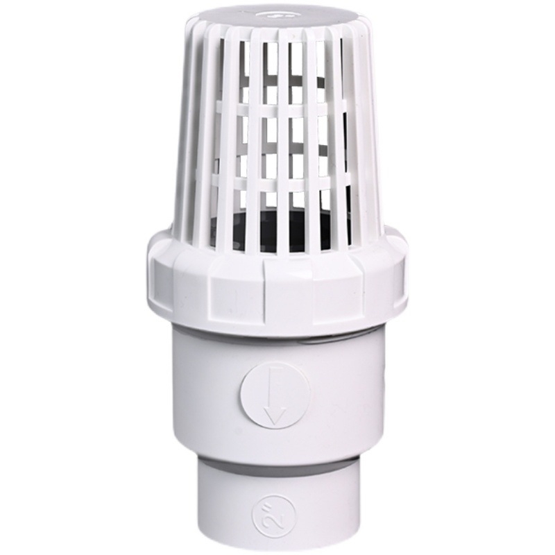 UPVC аквариумна водна помпа — клапан за обратно течение, с топче в долната част, пластмасово свързване на тръба