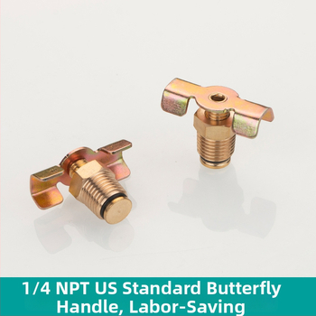 Vario drenažo vožtuvas oro kompresoriui, rankinis valdymas, vienakryptė srautas, vandens nutekėjimas