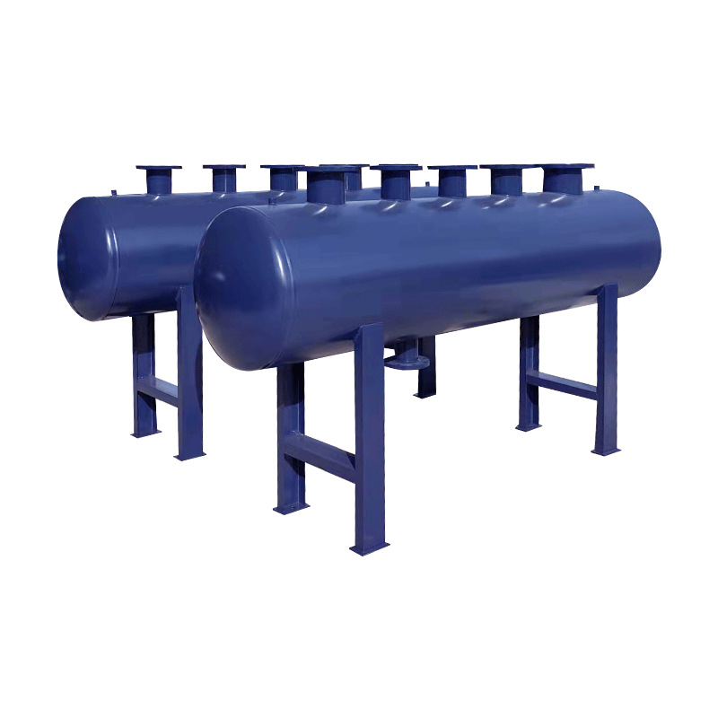 Диверторен воден разпределител за централизирана климатизация и подово отопление, неръждаема стомана, модел Diverter, стил модерен минимализъм