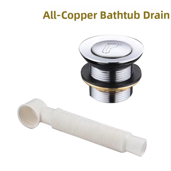 Roostevabast teras vannitoa äravool jalaga toimiv, mudel 222, barrel ventiil ja ühendused