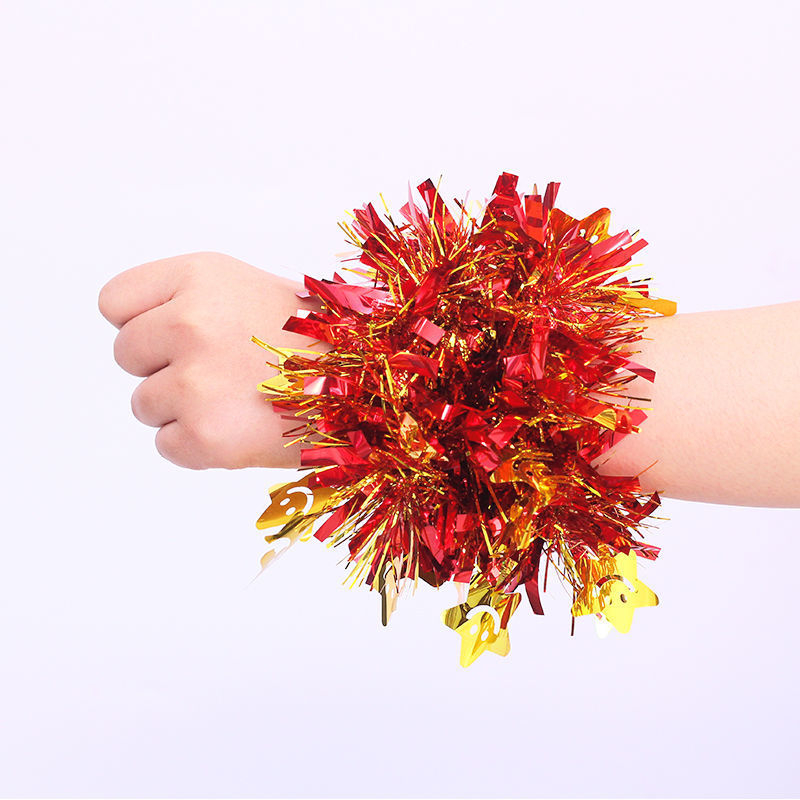 Longxin blizganti riešo apyrankė su gėle atidarymo ceremonijai