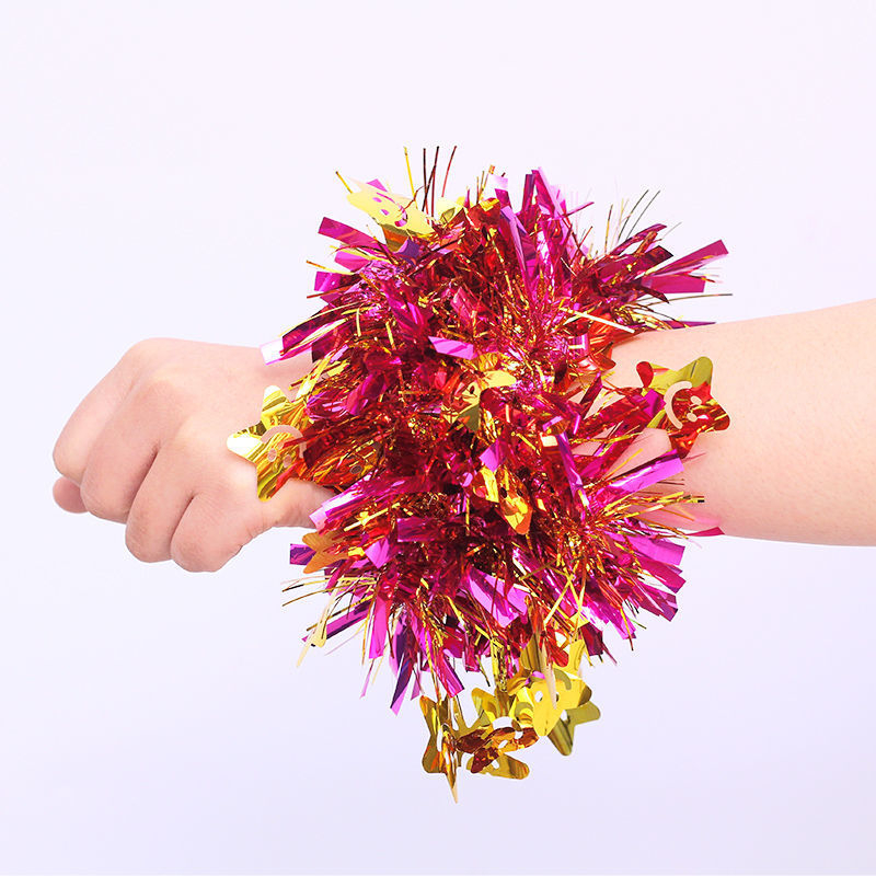 Longxin blizganti riešo apyrankė su gėle atidarymo ceremonijai