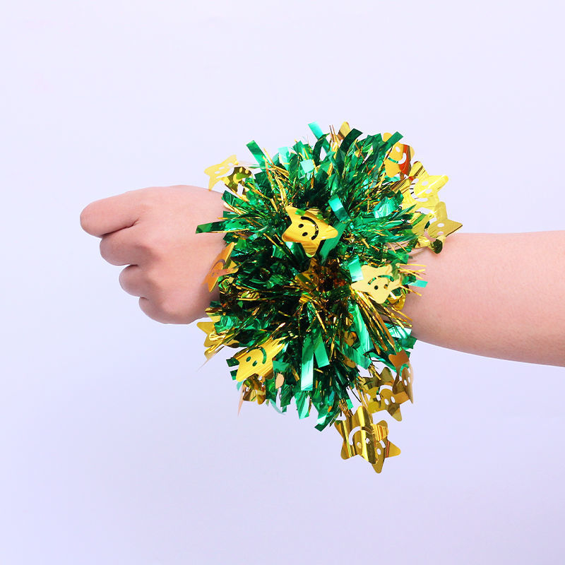 Longxin blizganti riešo apyrankė su gėle atidarymo ceremonijai