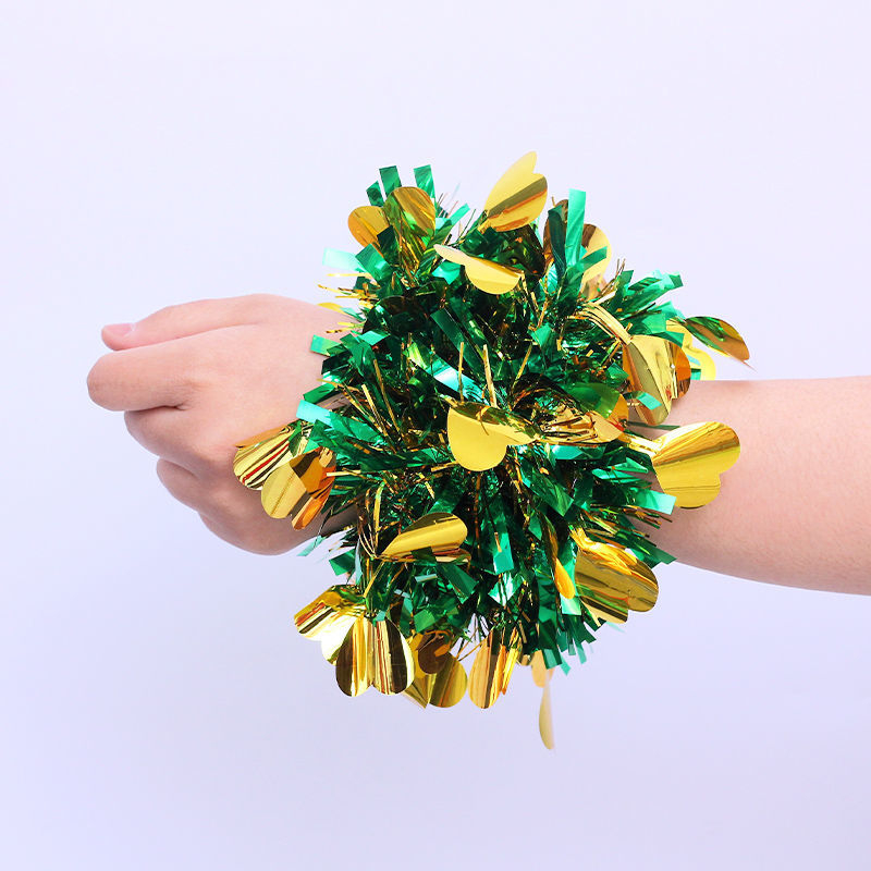 Longxin blizganti riešo apyrankė su gėle atidarymo ceremonijai