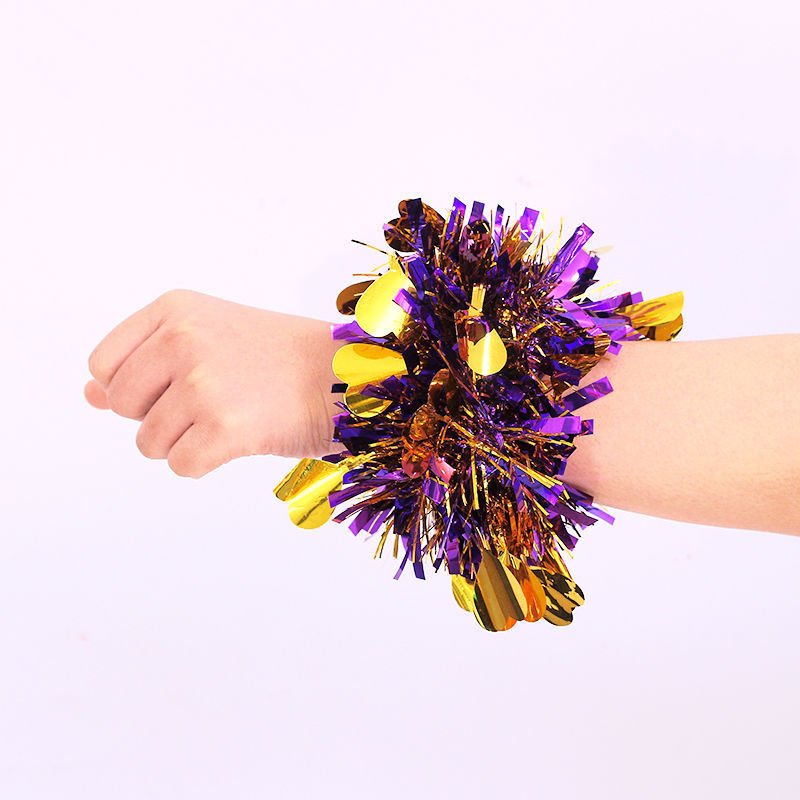 Longxin blizganti riešo apyrankė su gėle atidarymo ceremonijai