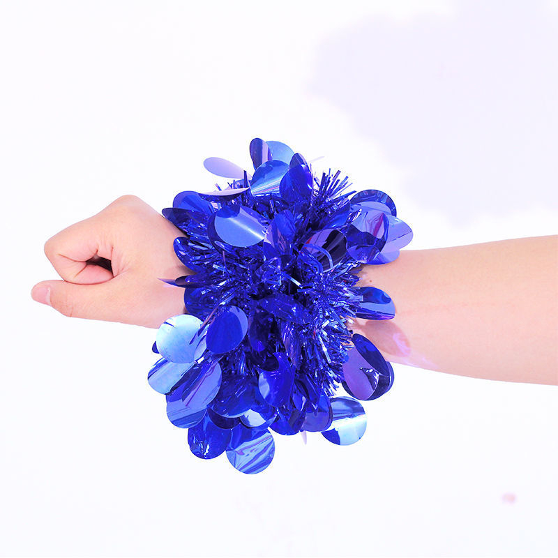 Longxin blizganti riešo apyrankė su gėle atidarymo ceremonijai