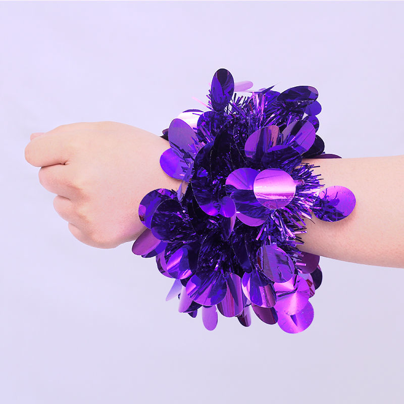 Longxin blizganti riešo apyrankė su gėle atidarymo ceremonijai