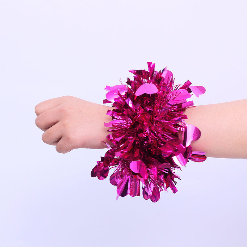 Longxin blizganti riešo apyrankė su gėle atidarymo ceremonijai