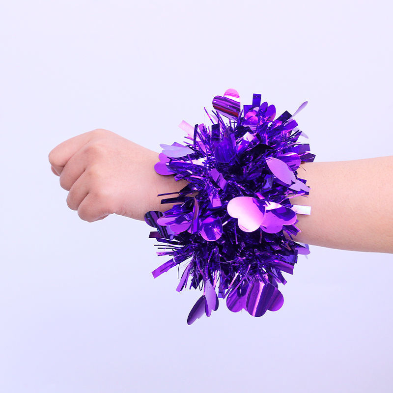 Longxin blizganti riešo apyrankė su gėle atidarymo ceremonijai