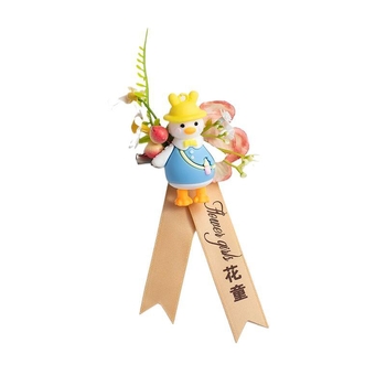 Детски китков корсаж – за момичета и близки роднини, без персонализация, готов за подарък, за Коледа и преместване в нов дом