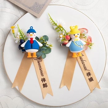 Гривна корсаж за цветни момичета и близки — готова за подарък, подходяща за подарък на съученик, Коледа, преместване