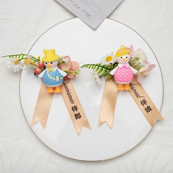 Гривна корсаж за цветни момичета и близки — готова за подарък, подходяща за подарък на съученик, Коледа, преместване