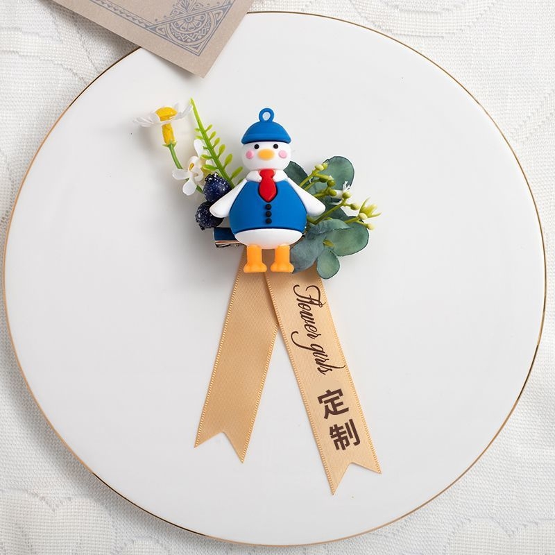 Гривна корсаж за цветни момичета и близки — готова за подарък, подходяща за подарък на съученик, Коледа, преместване