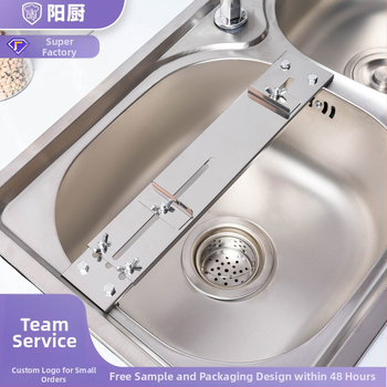 Nerūdijančio plieno laikiklis šlifavimo akmeniui prie praustuvo – reguliuojamas, fiksuotas akmuo, virtuvė