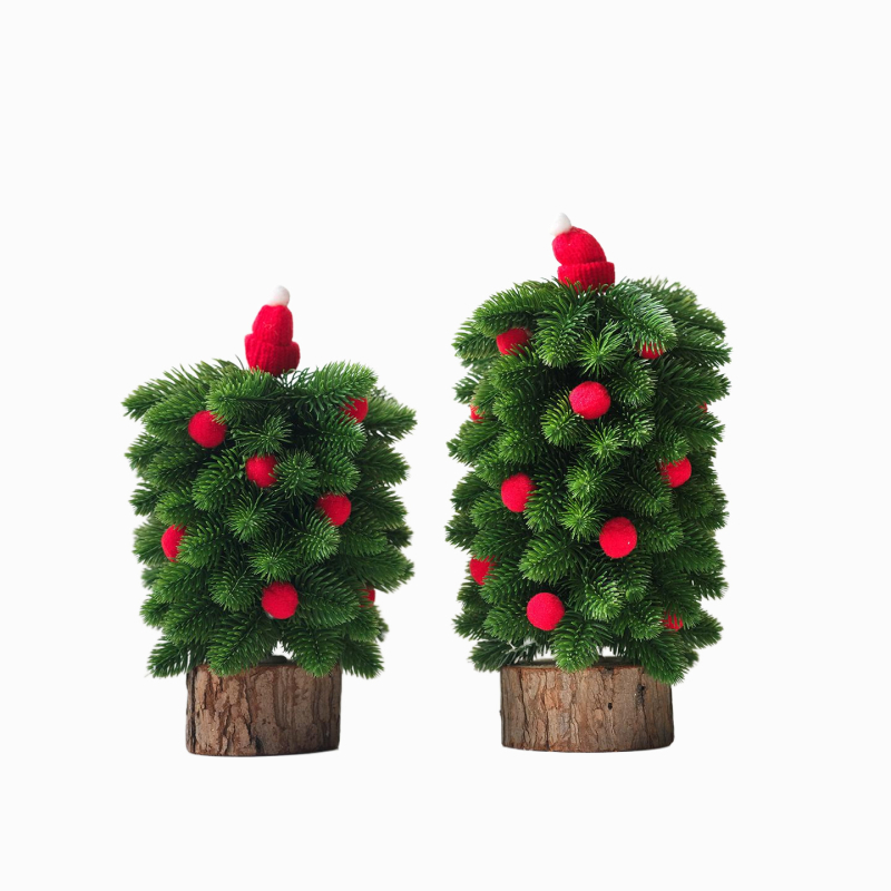 Karácsonyi dísz: Mini asztali fa – Anyag: PVC, Márka Nothing, Ünnep: Karácsony