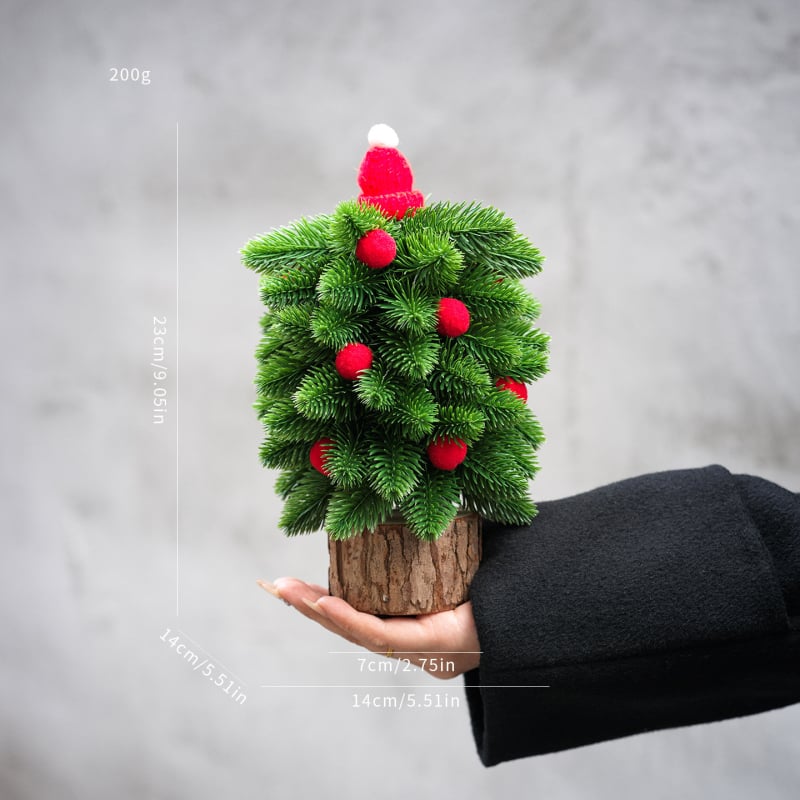 Karácsonyi dísz: Mini asztali fa – Anyag: PVC, Márka Nothing, Ünnep: Karácsony