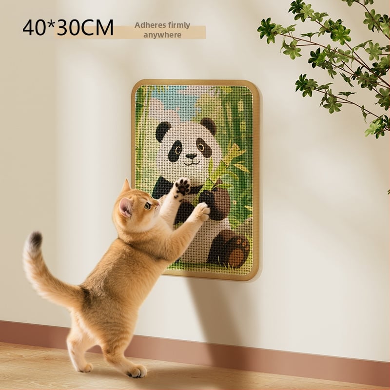 Πίνακας γρατζουνίσματος γάτας – Τοίχος με σισαλ μαξιλάρι, ανθεκτικός στις γρατζουνιές, χωρίς νήματα, προστασία καναπέ, Bruz