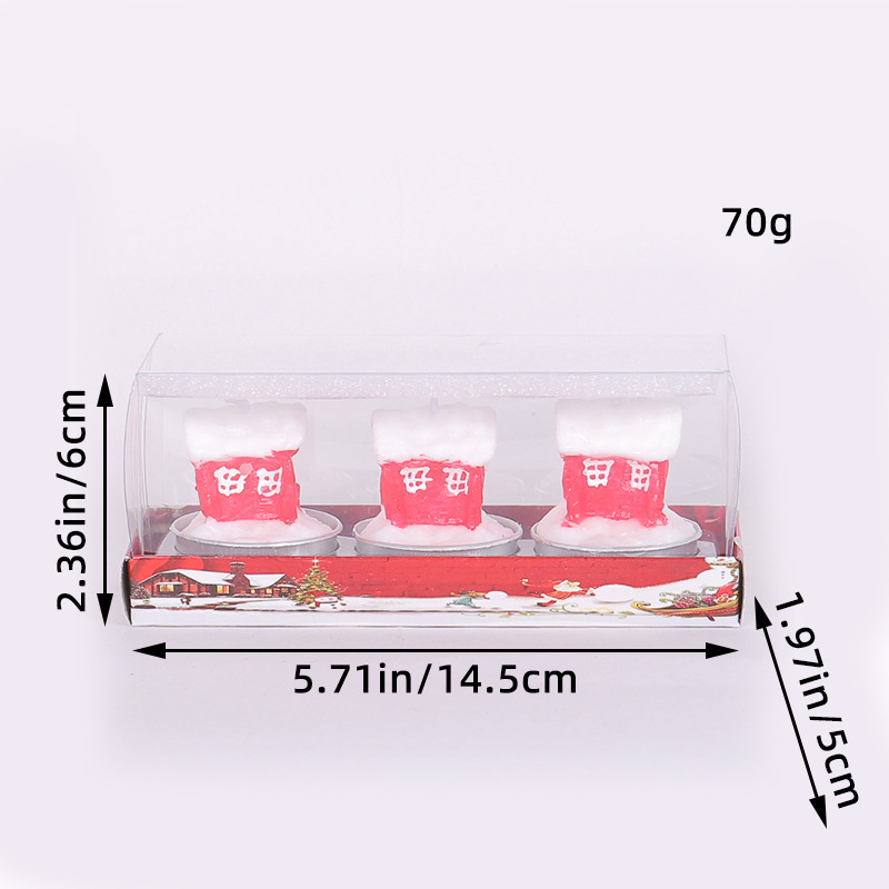 Karácsonyi kézműves gyertya festett díszítéssel, lézeres kivágású dekoráció karácsonyi ajándékokhoz (anyagkód 34164918221; kategória: karácsonyi textil; fesztivál: karácsony)