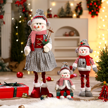 Jõulukaunistuste Santa Klausi plüüsnukk — materjal: kangas, bränd: Yue xiaoyi, IP: mitteautoriseeritud