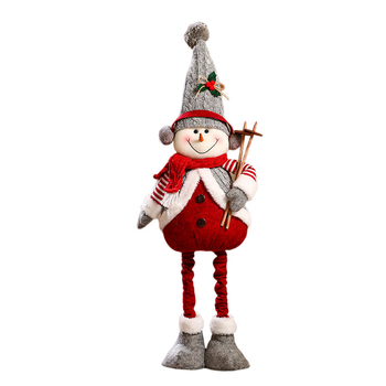 Jõulukaunistuste Santa Klausi plüüsnukk — materjal: kangas, bränd: Yue xiaoyi, IP: mitteautoriseeritud