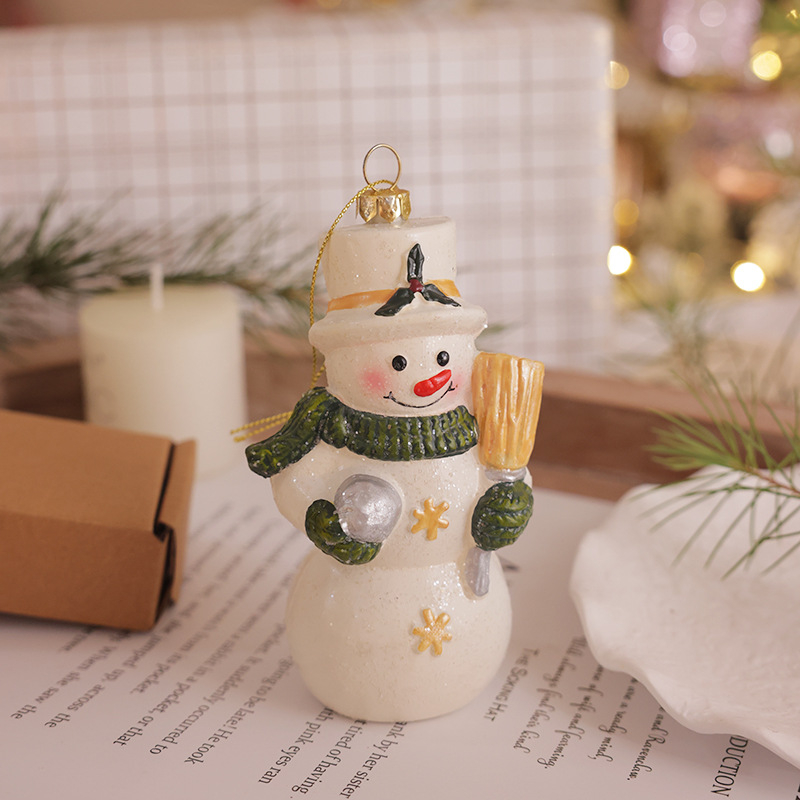 PVC anyagú karácsonyfadísz, rajzfilmszerű stílus, alkalmas karácsonyra