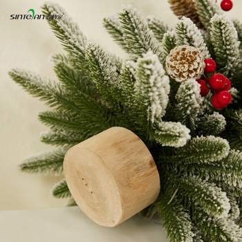 Xinte Galda Ziemassvētku eglīte, PE materiāls, Pusmehānisks dizains, Galda dekors