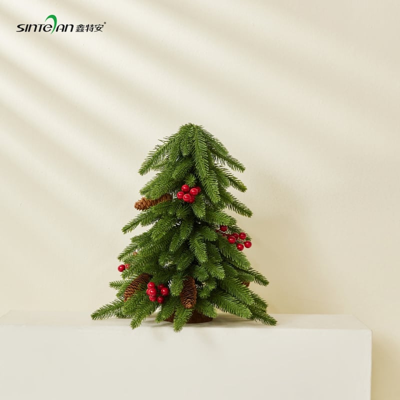 Xinte Galda Ziemassvētku eglīte, PE materiāls, Pusmehānisks dizains, Galda dekors