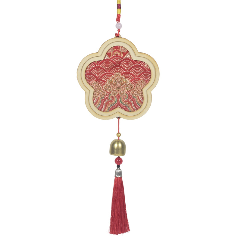 Mokoko medalis iš medžio — etninis, kinietiškas, naujo kinietiško stiliaus, senovinis stilius; Kodas 03