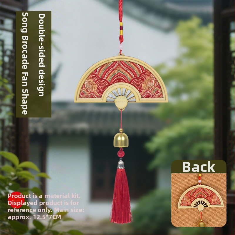 Mokoko medalis iš medžio — etninis, kinietiškas, naujo kinietiško stiliaus, senovinis stilius; Kodas 03