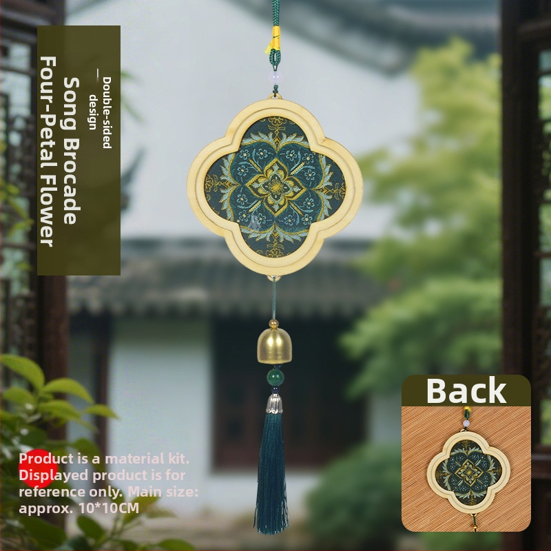 Mokoko medalis iš medžio — etninis, kinietiškas, naujo kinietiško stiliaus, senovinis stilius; Kodas 03