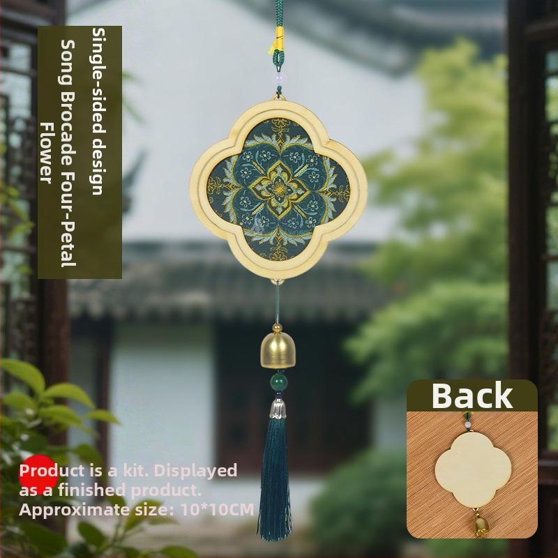 Mokoko medalis iš medžio — etninis, kinietiškas, naujo kinietiško stiliaus, senovinis stilius; Kodas 03