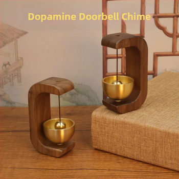 Varš durvju zvans ar vēja zvanu un magnētisku misiņa piekari, japāņu roku darbs