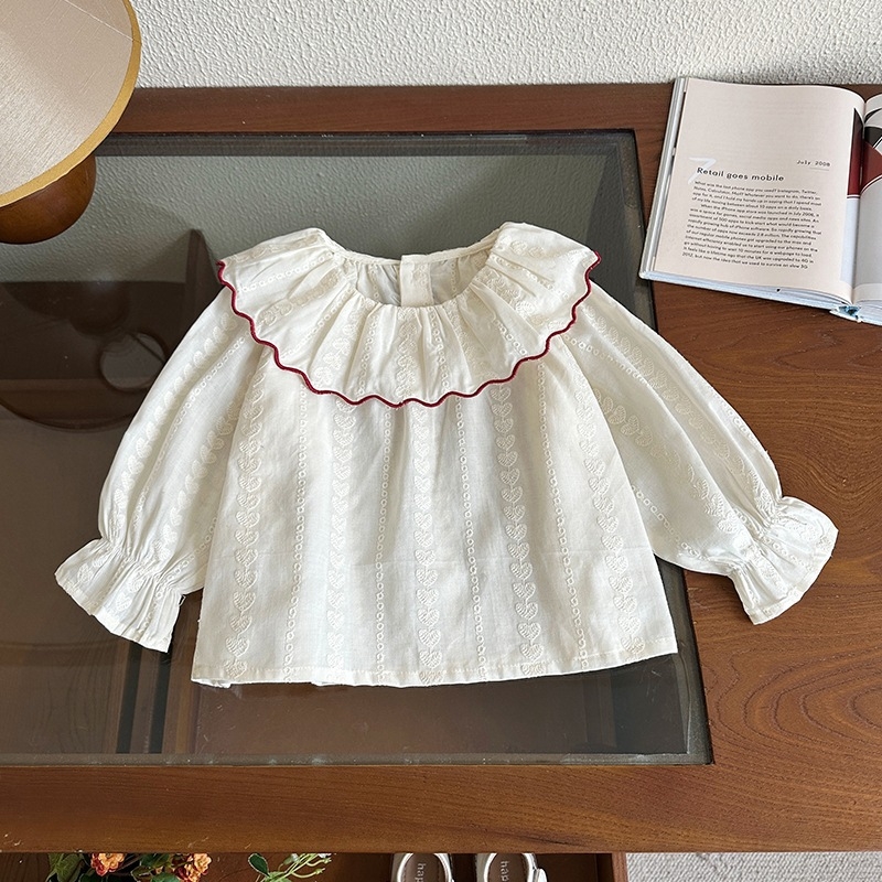 Dječja haljina s trakama, 100% pamuk, korejski stil, proljeće-jesen, za uzrast 3-8 godina