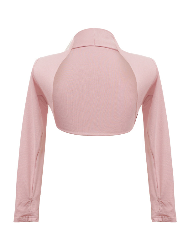 Lingyan Costum de Balet pentru Fetițe cu Șal din Modal 91%, pentru Vârsta 8+ (peste 140 cm), Primăvara 2023