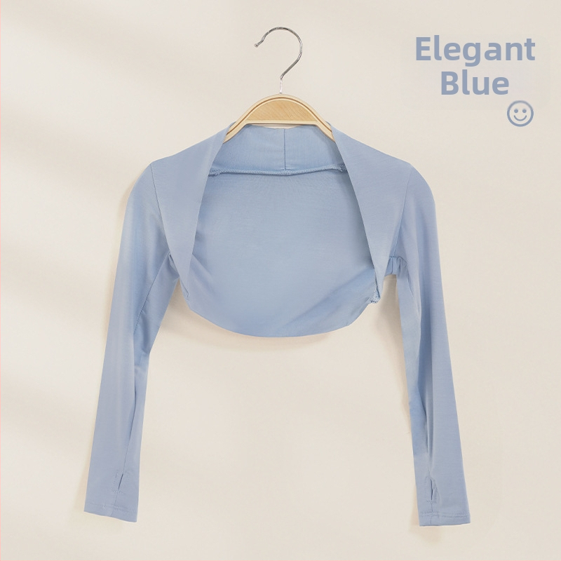 Lingyan Costum de Balet pentru Fetițe cu Șal din Modal 91%, pentru Vârsta 8+ (peste 140 cm), Primăvara 2023