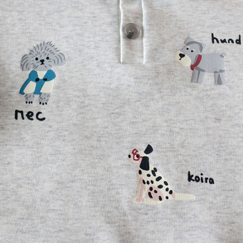 Cămașă pentru copii, stil coreean, mâneci lungi, guler rever, imprimeu desene animate