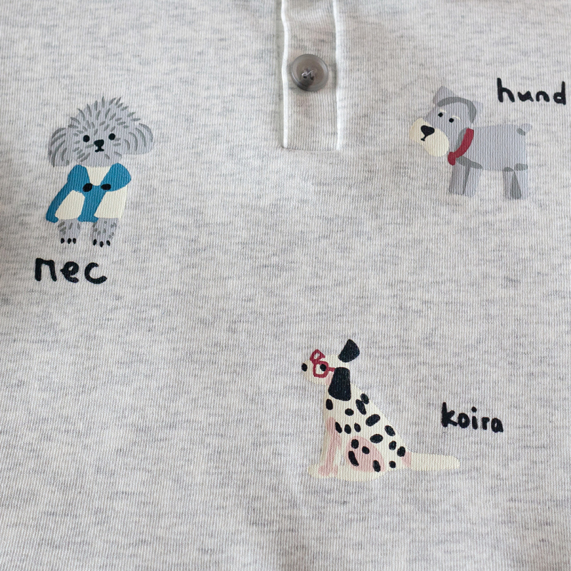 Cămașă pentru copii, stil coreean, mâneci lungi, guler rever, imprimeu desene animate