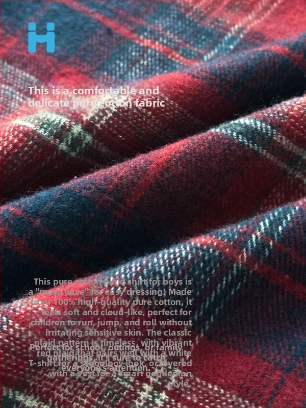 Poiste korea stiilis ruuduline pikkade varrukatega särk, 100% puuvill, pehme viimistlus.
